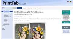 Desktop Screenshot of printfab.de