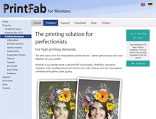 Tablet Screenshot of printfab.com
